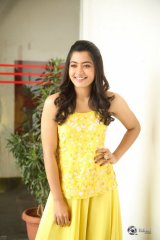 Rashmika Mandanna at Bheeshma Movie Interview